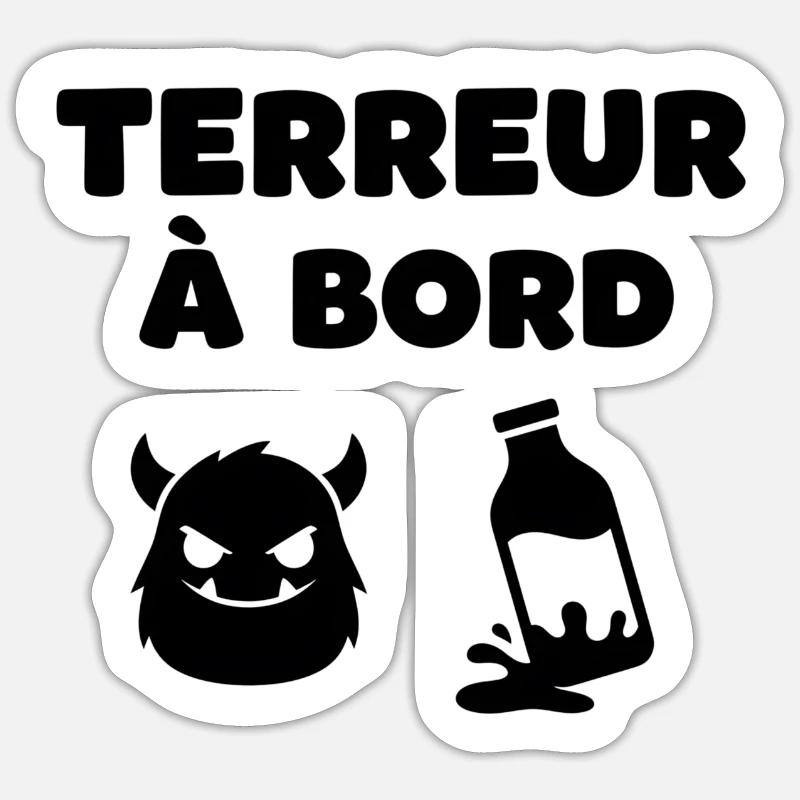 Sticker taille S (10 x 10 cm) - 