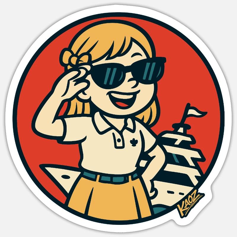 Sticker Größe S (10 x 10 cm) -