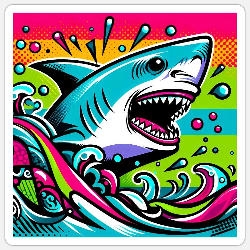 Sticker Größe S (10 x 10 cm) - 