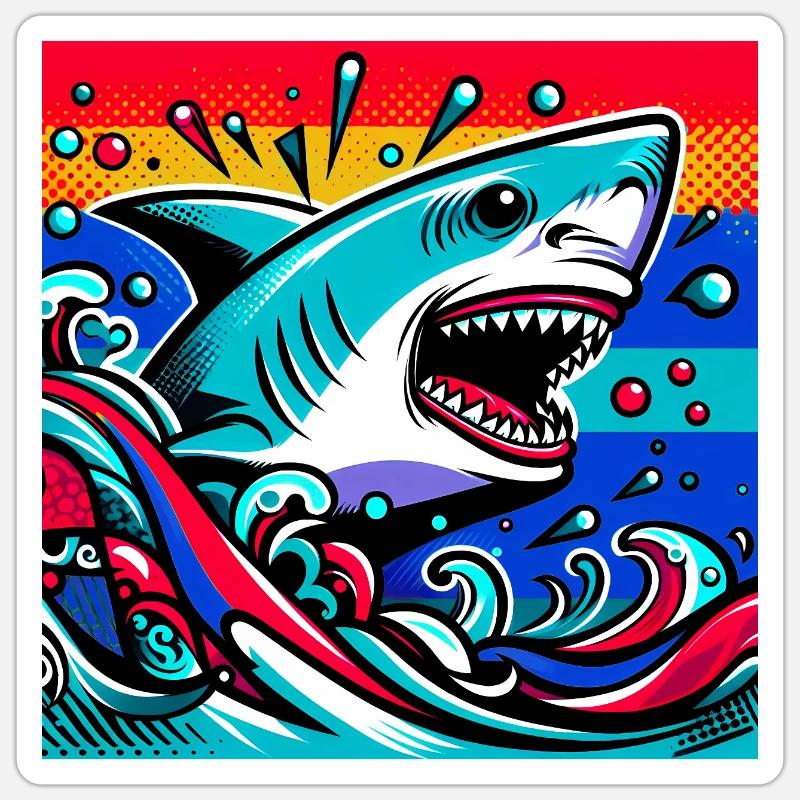 Sticker Größe S (10 x 10 cm) - 