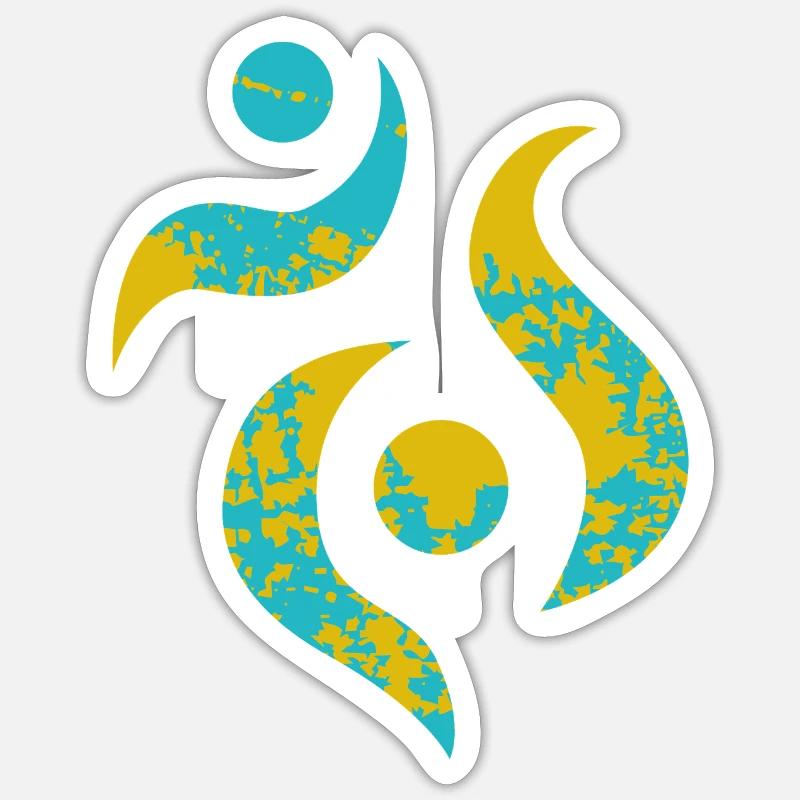 Sticker Größe S (10 x 10 cm) - 