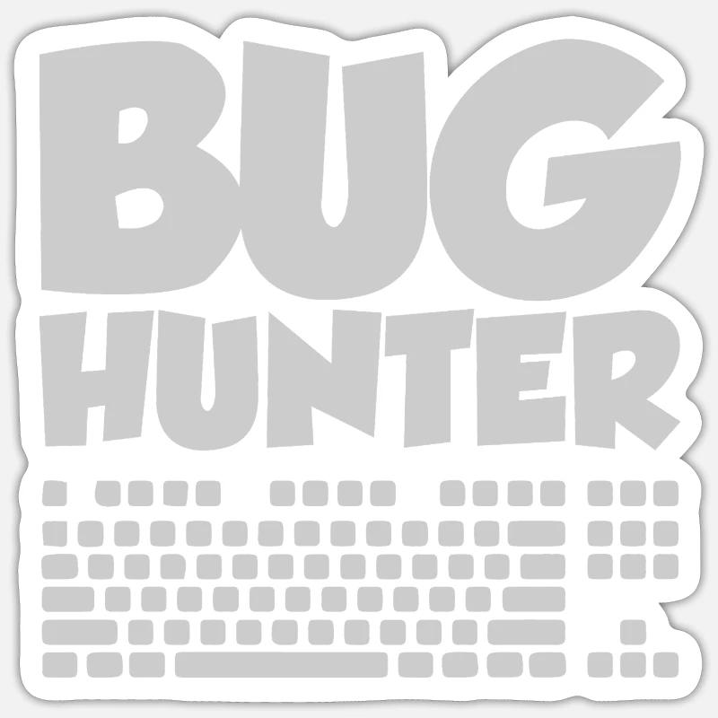 Funny Software Engineers Programmers Developers - Sticker size S (10 x 10 cm) - white matte