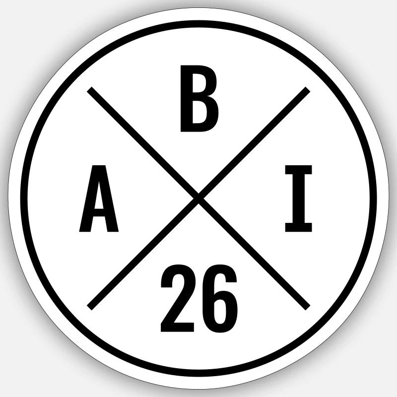 Sticker Größe S (10 x 10 cm) - 