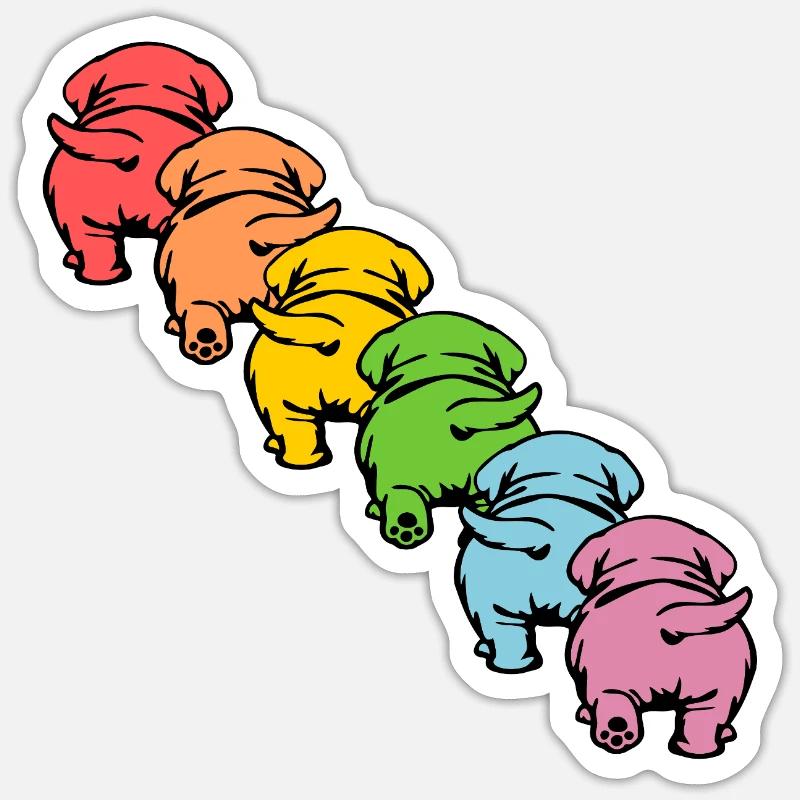 Sticker taille S (10 x 10 cm) - 