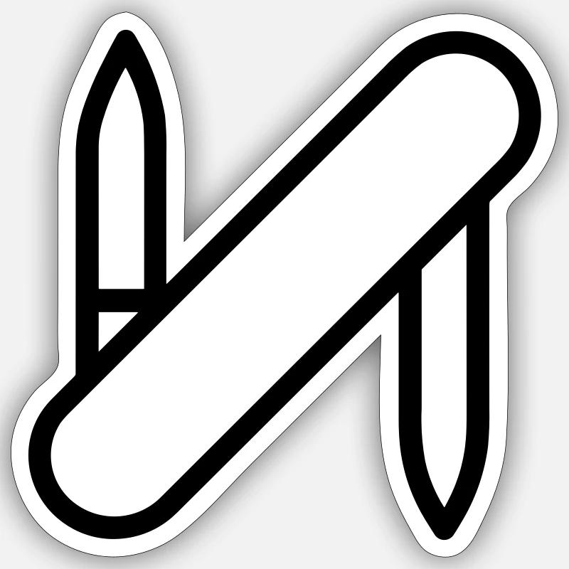 Sticker Größe S (10 x 10 cm) - 