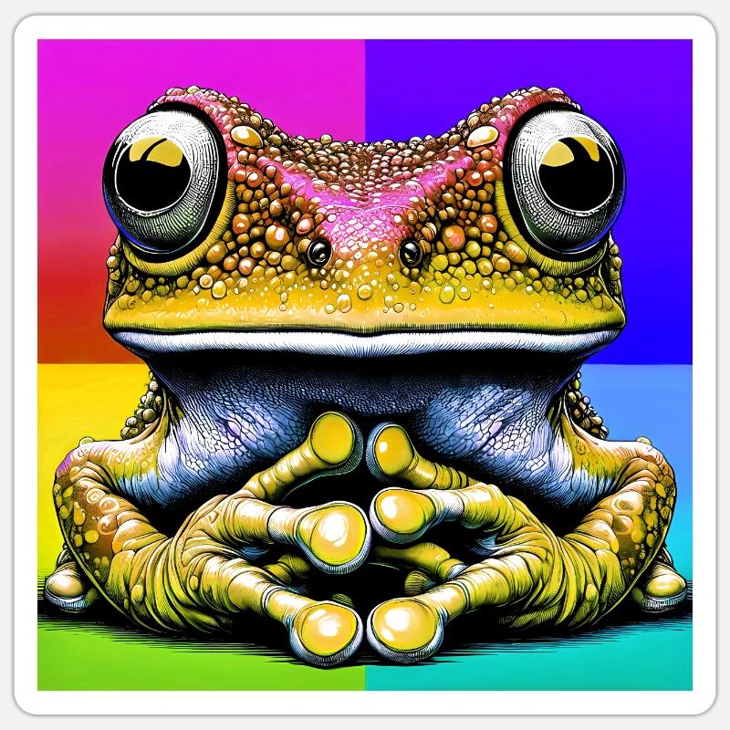 Sticker taille S (10 x 10 cm) - 