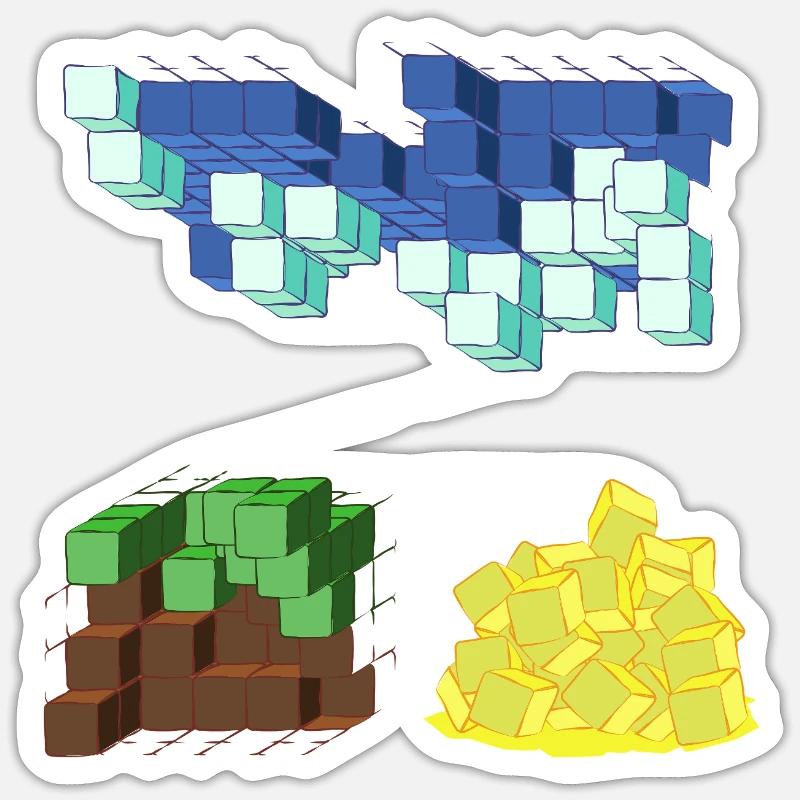 Sticker Größe S (10 x 10 cm) - 