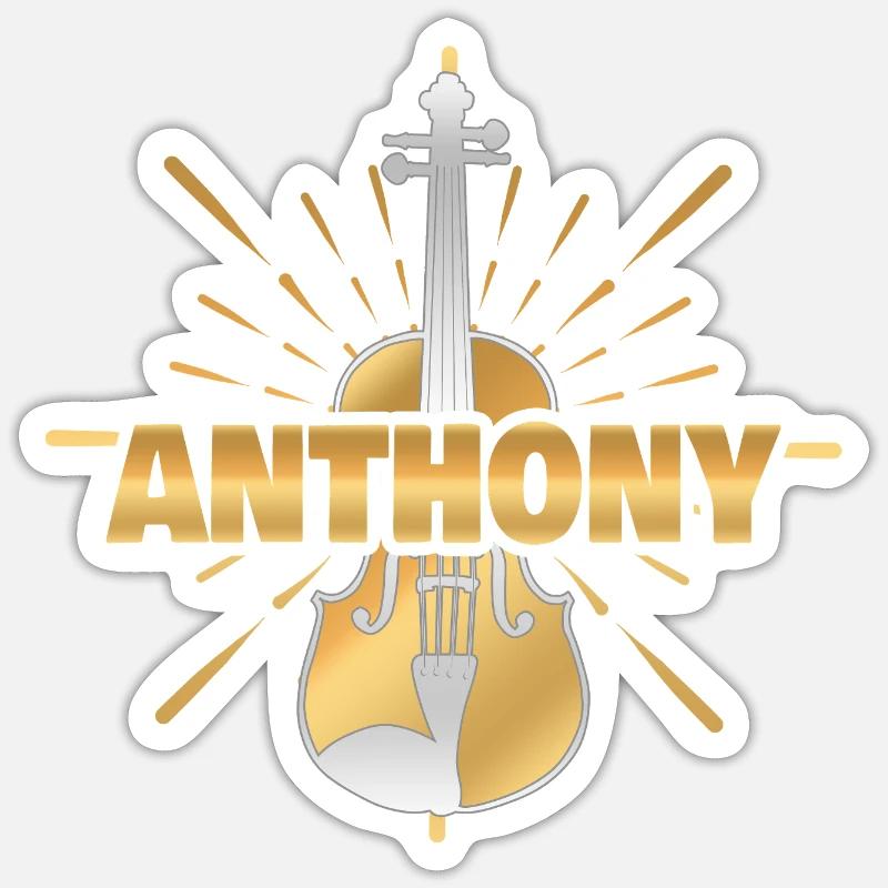 Anthony Sticker size S (10 x 10 cm)