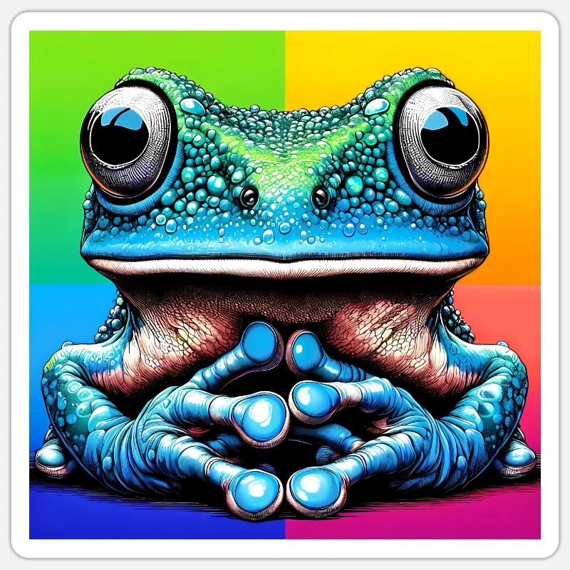 Sticker taille S (10 x 10 cm) - 