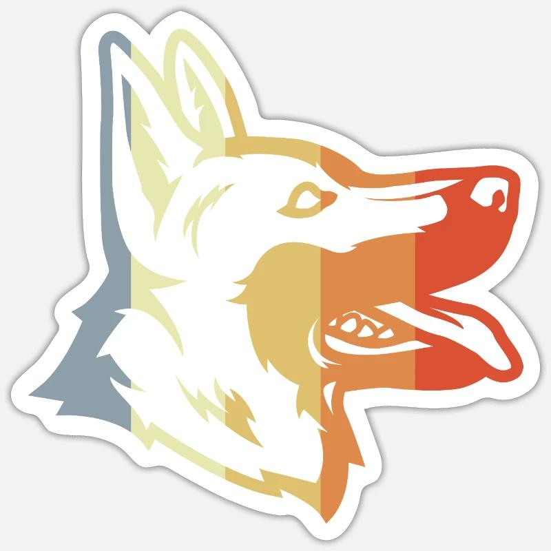 Sticker størrelse S (10 x 10 cm) -