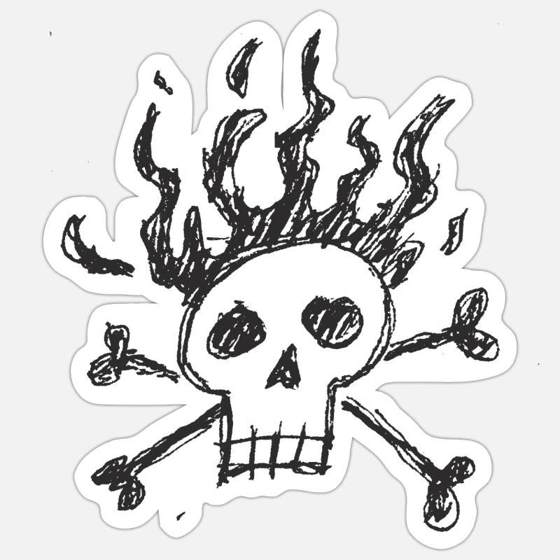 Sticker taille S (10 x 10 cm) - 