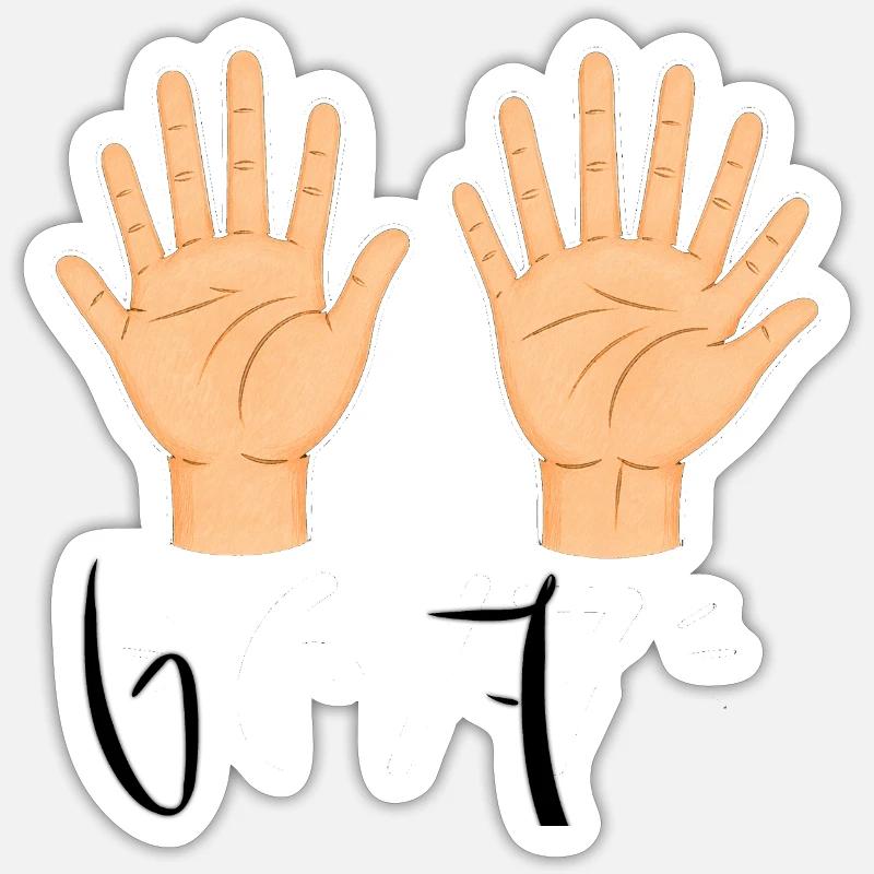 Sticker size S (10 x 10 cm) - 