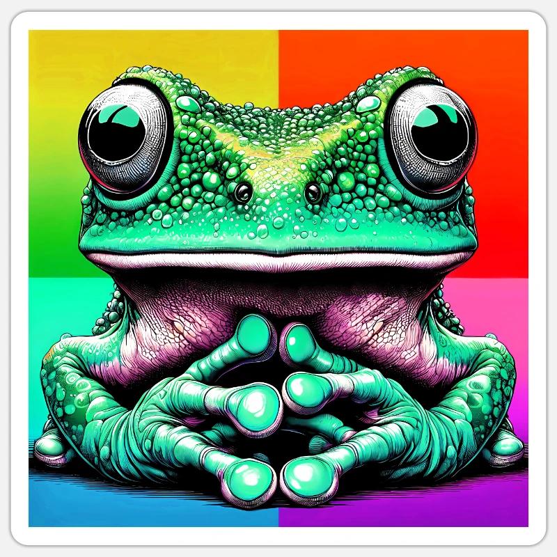 Sticker Größe S (10 x 10 cm) - 