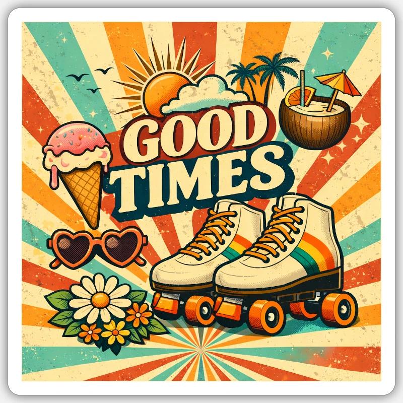 Sticker taille S (10 x 10 cm) - 