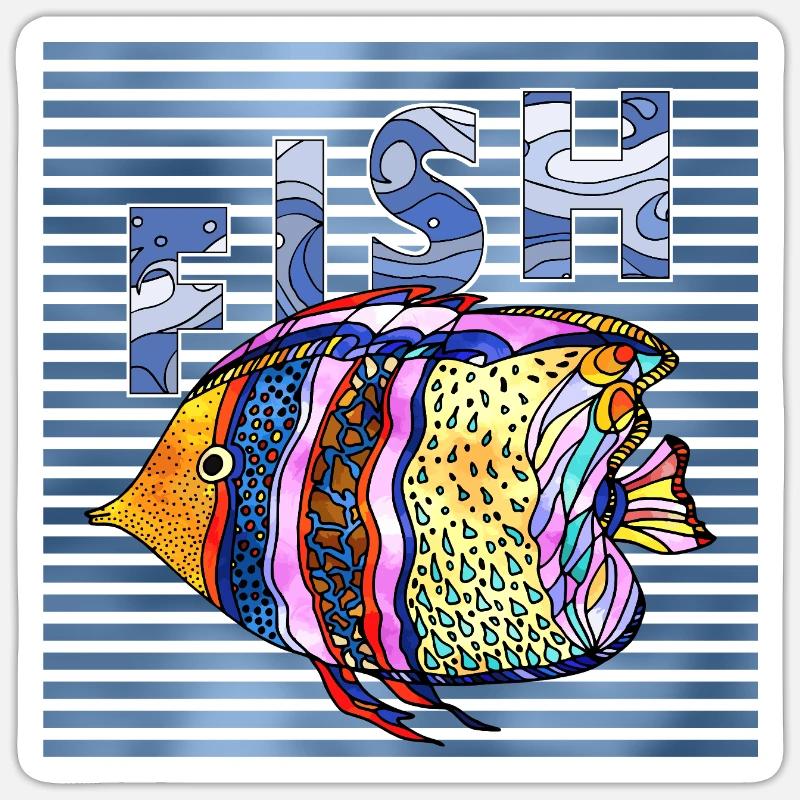 Sticker Größe S (10 x 10 cm) - 
