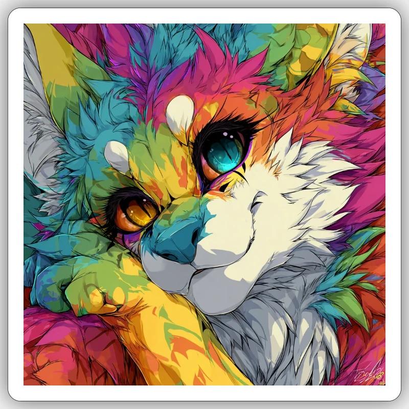 Sticker taille S (10 x 10 cm) - 