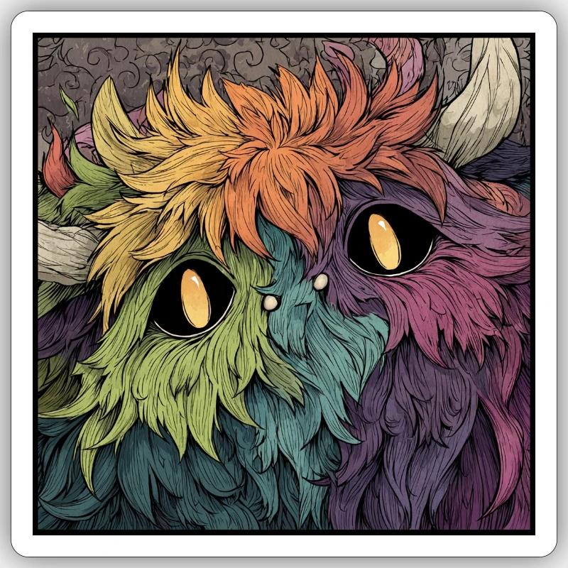 Sticker Größe S (10 x 10 cm) - 