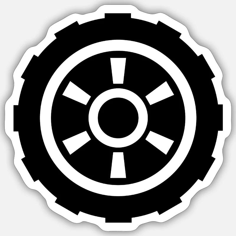 Sticker Größe S (10 x 10 cm) - 