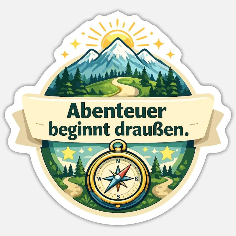Sticker Größe S (10 x 10 cm) - 