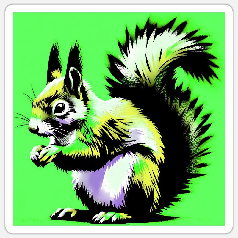 Sticker Größe S (10 x 10 cm) - 
