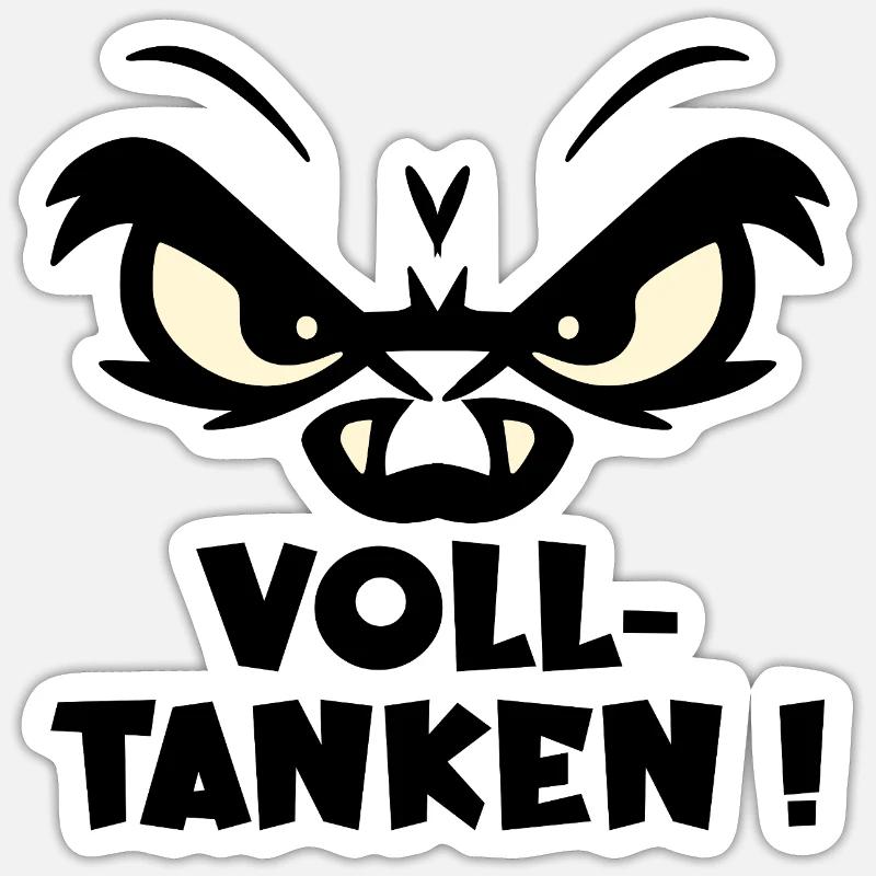 Sticker Größe S (10 x 10 cm) - 