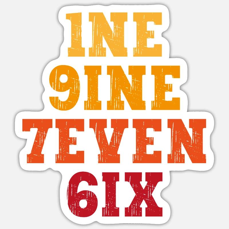 Sticker størrelse S (10 x 10 cm) -