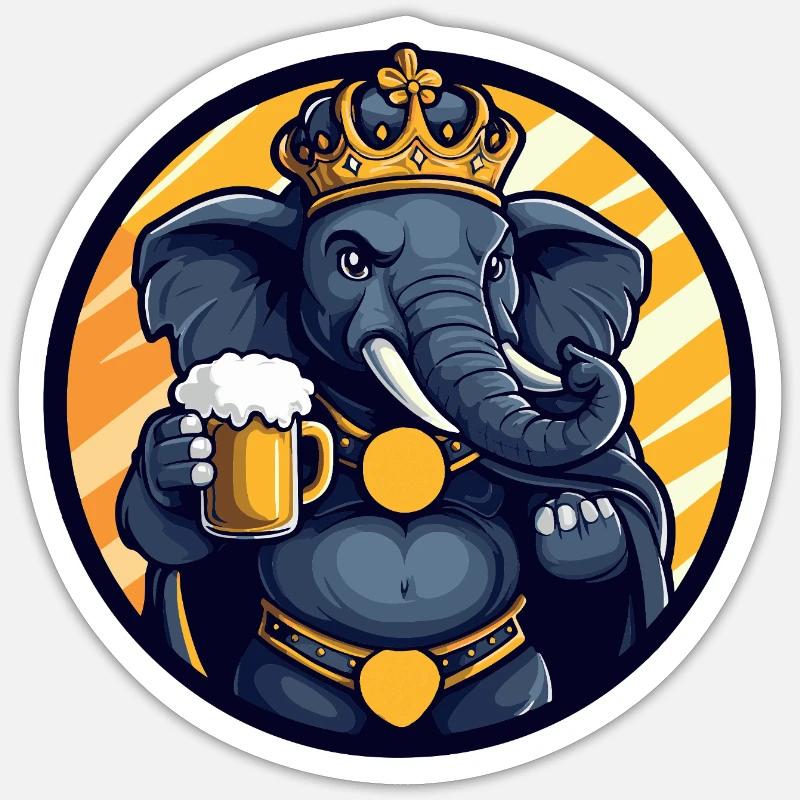 Sticker Größe S (10 x 10 cm) - 