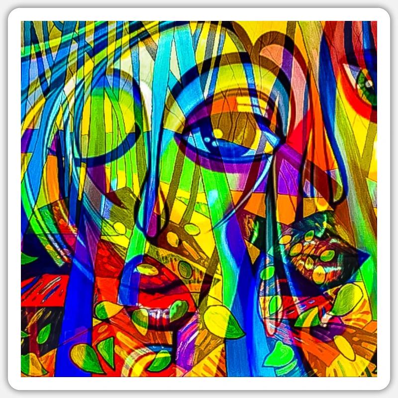 Sticker Größe S (10 x 10 cm) - 