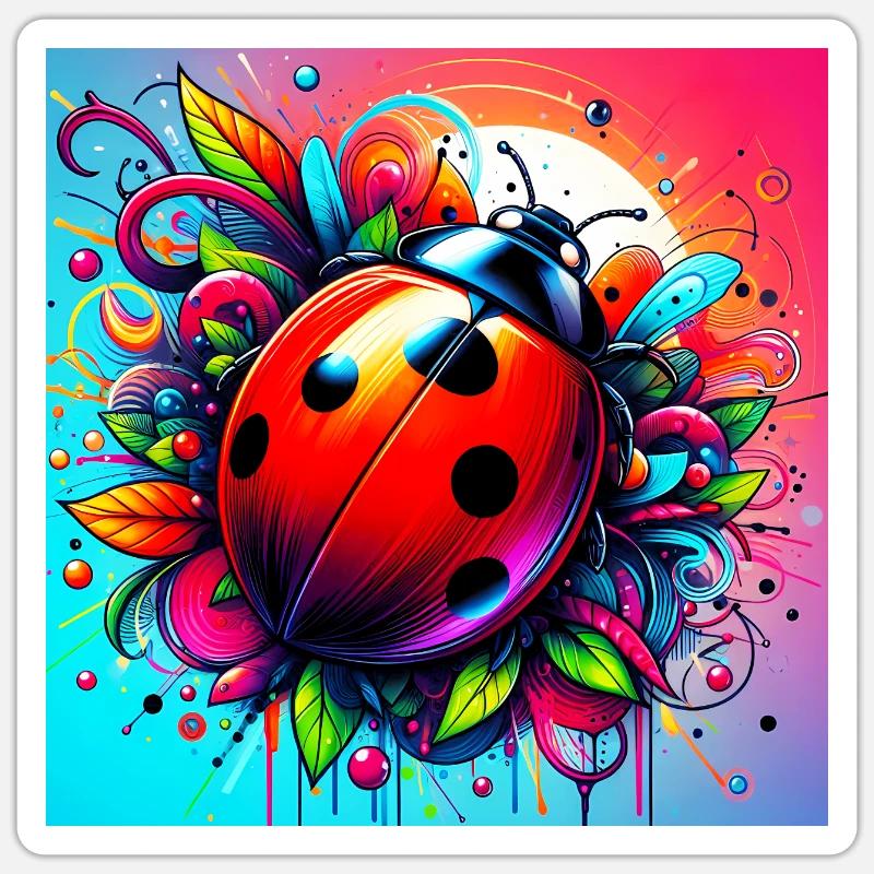 Sticker Größe S (10 x 10 cm) - 