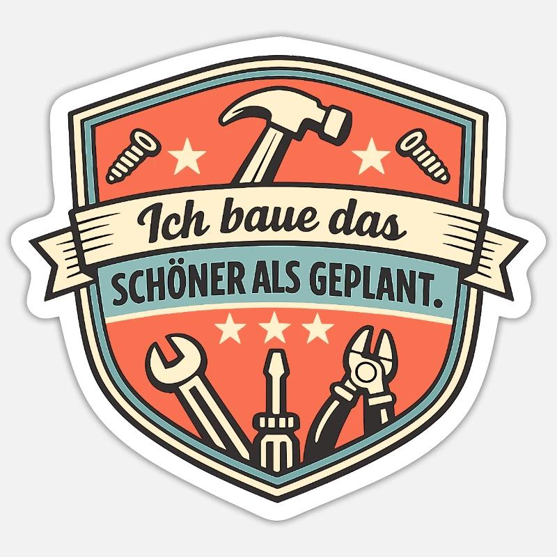Sticker Größe S (10 x 10 cm) - 