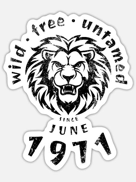  - Sticker size S (10 x 10 cm) - white matte