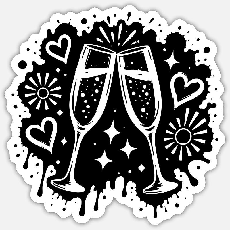 Sticker taille S (10 x 10 cm) - 