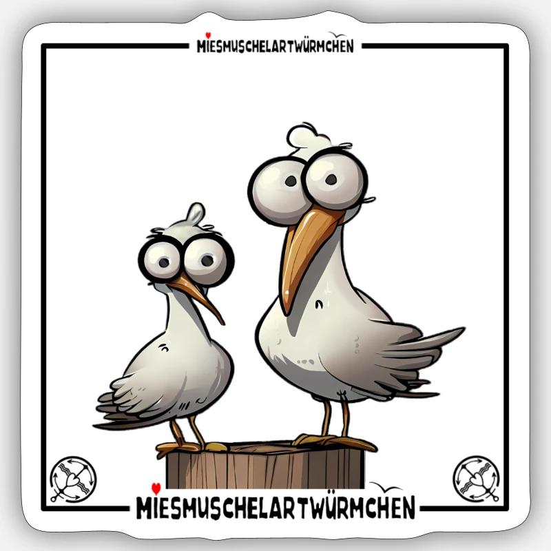 Sticker Größe S (10 x 10 cm) - 