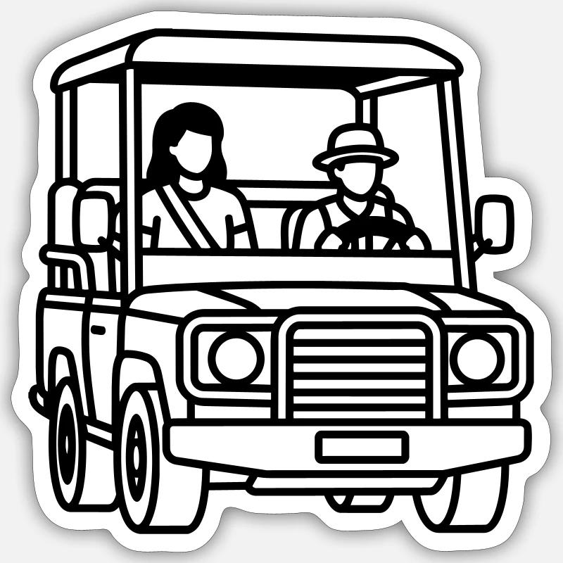 Sticker taille S (10 x 10 cm) - 