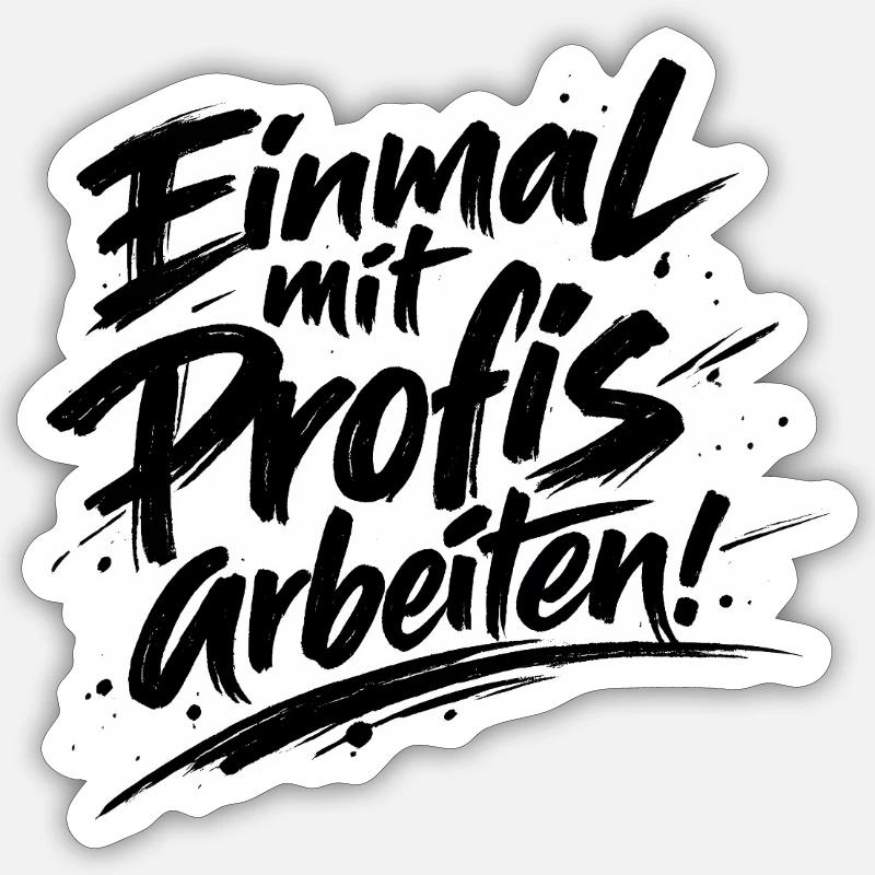 Sticker Größe S (10 x 10 cm) - 