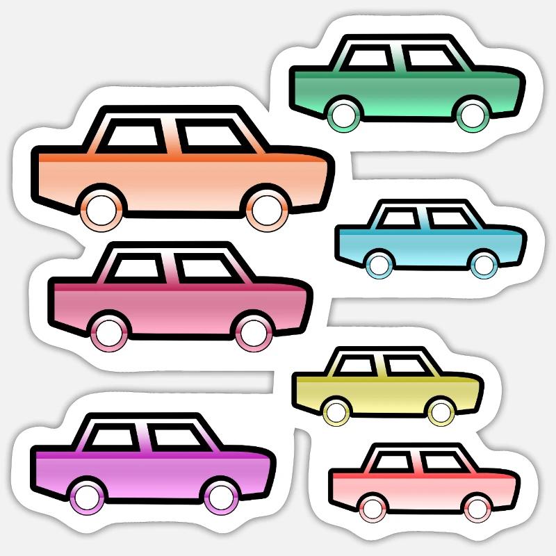 Sticker Größe S (10 x 10 cm) - 