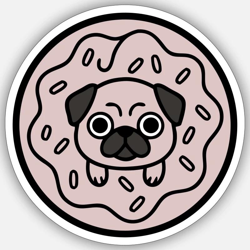Sticker Größe S (10 x 10 cm) - 