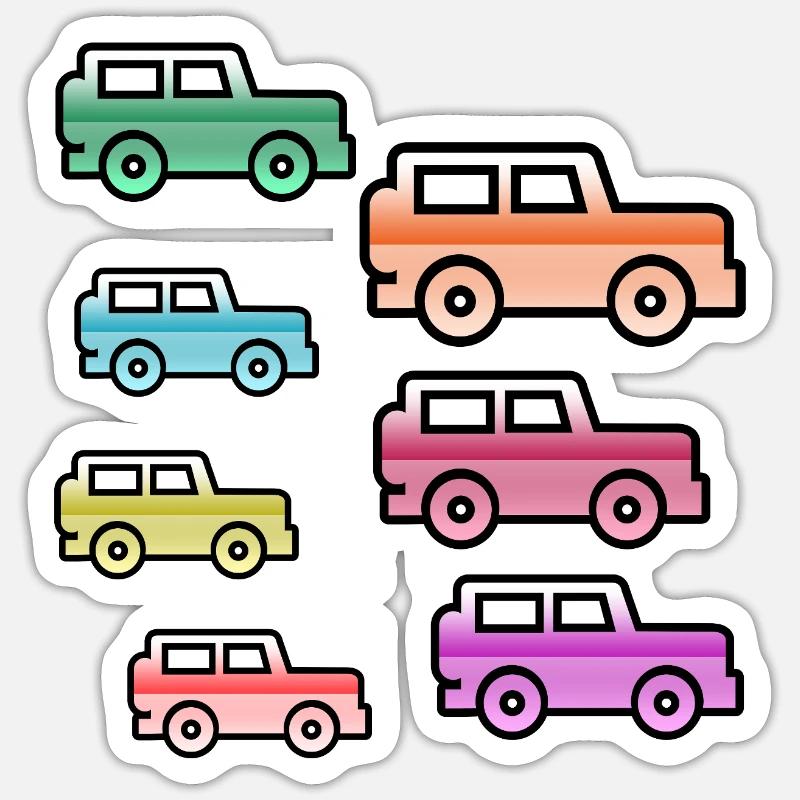 Sticker taille S (10 x 10 cm) - 