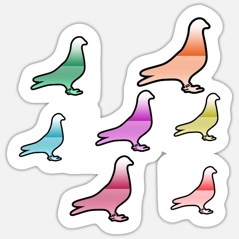 Sticker Größe S (10 x 10 cm) -
