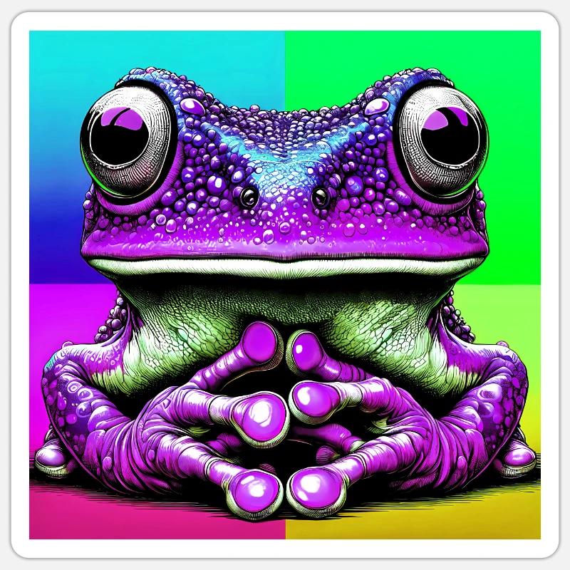 Sticker Größe S (10 x 10 cm) - 