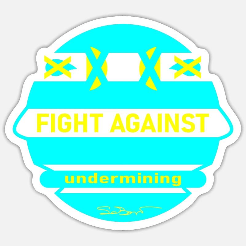 Sticker Größe S (10 x 10 cm) - 