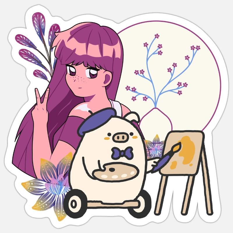 Sticker size S (10 x 10 cm) - 