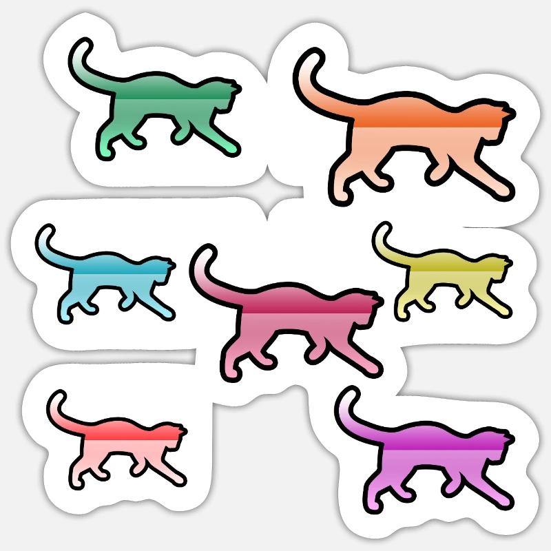 Sticker taille S (10 x 10 cm) - 