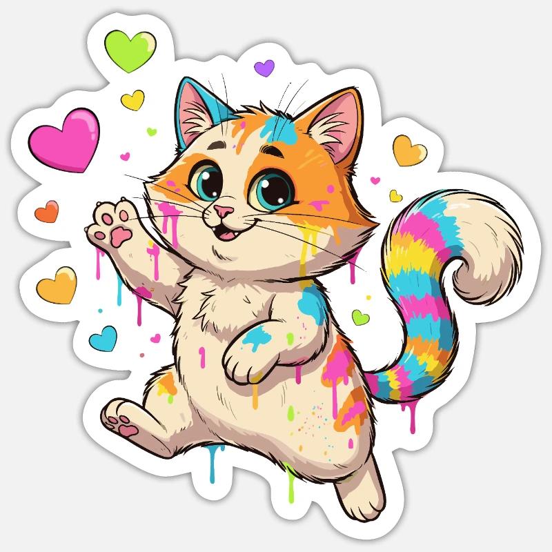 Sticker Größe S (10 x 10 cm) - 