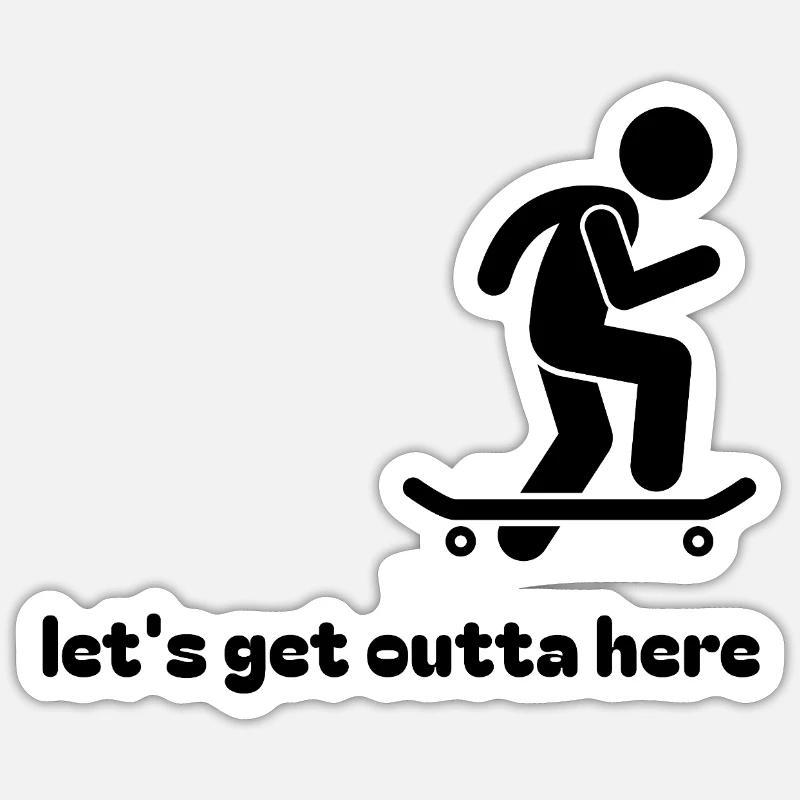 Sticker Größe S (10 x 10 cm) - 