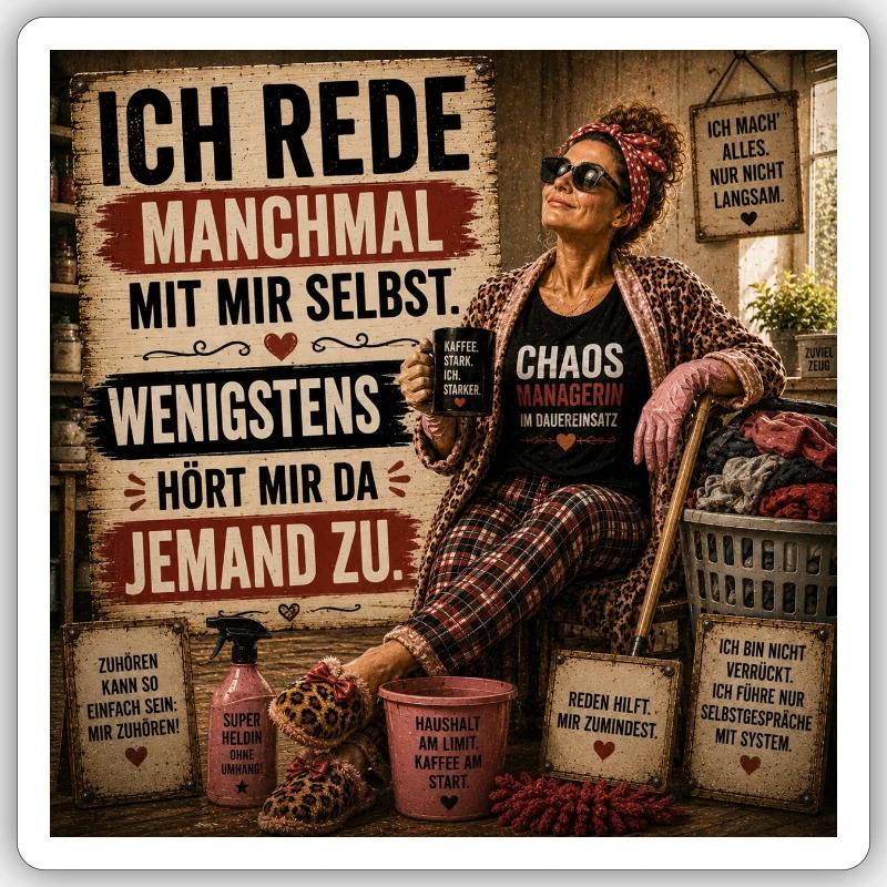 Sticker Größe S (10 x 10 cm) - 