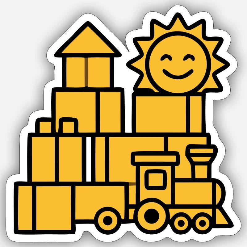 Sticker taille S (10 x 10 cm) - 