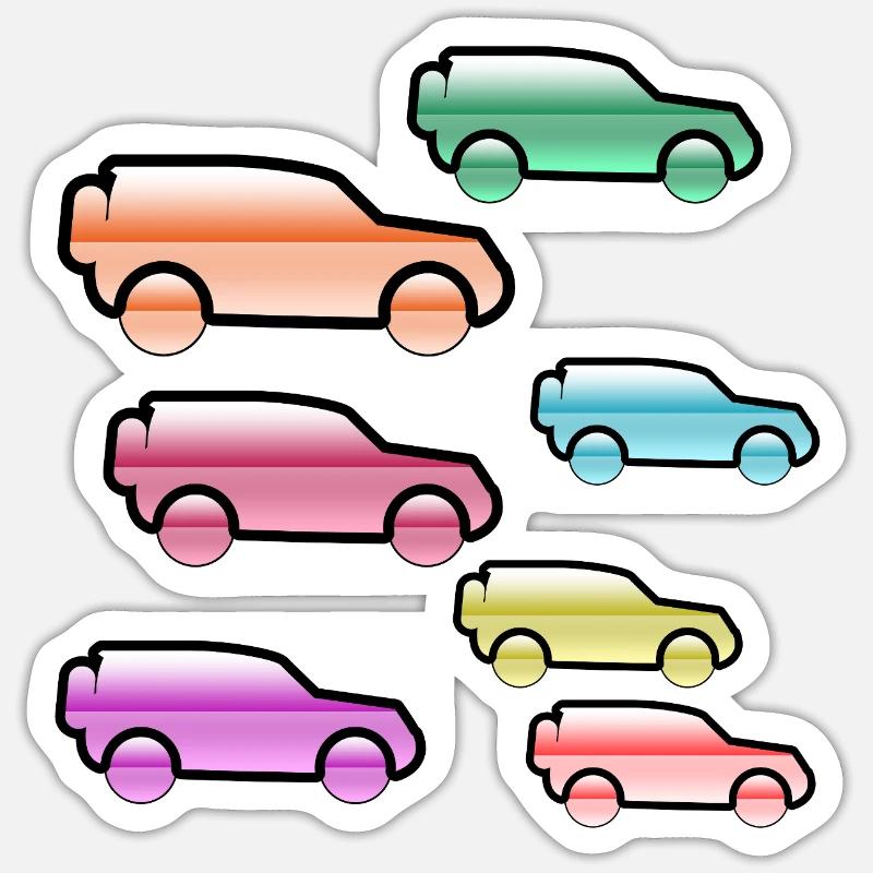 Sticker Größe S (10 x 10 cm) -