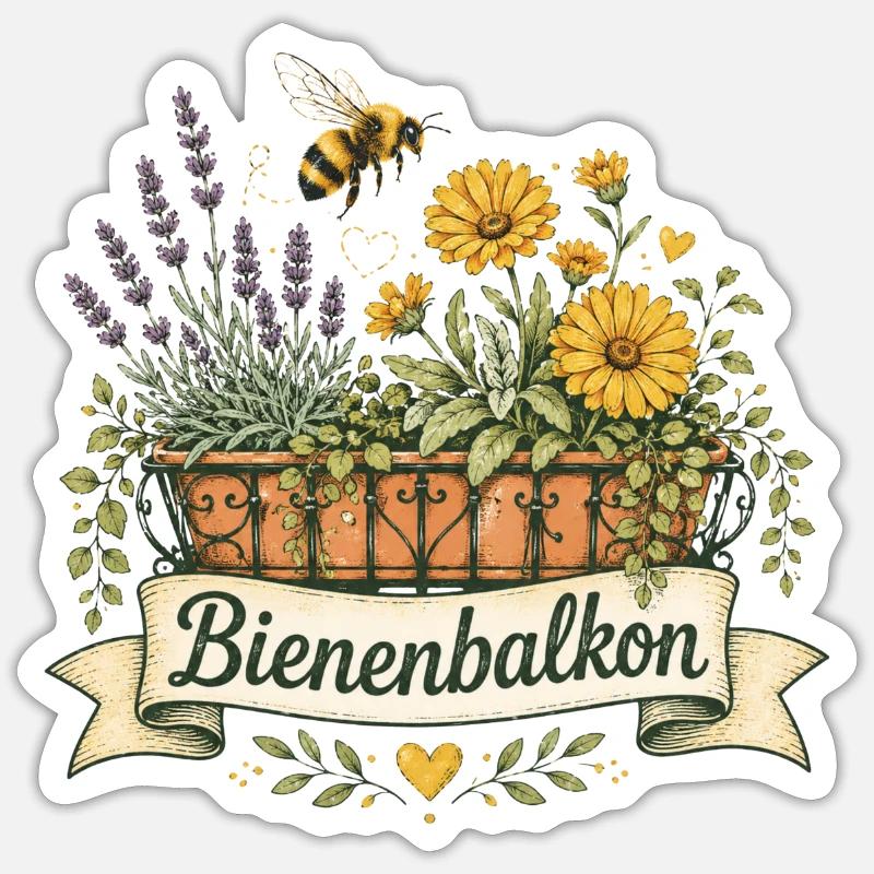 Sticker Größe S (10 x 10 cm) - 