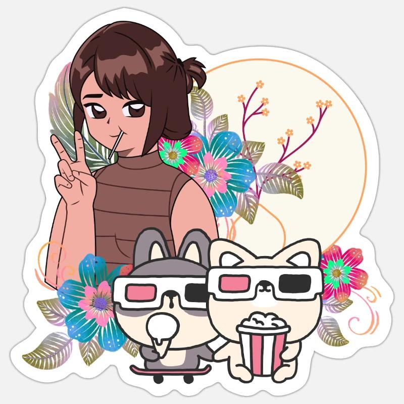 Sticker taille S (10 x 10 cm) - 